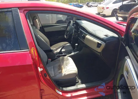 2015 Toyota Corolla Le from USA, damaged, VIN 2T1BURHE5FC375799